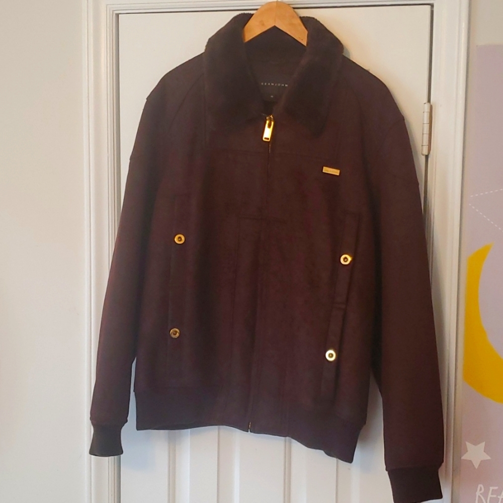 Brown Bomber Jacket - image 1